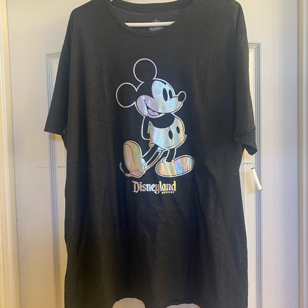Disney Parks Holographic Mickey Mouse T-shirt 2x